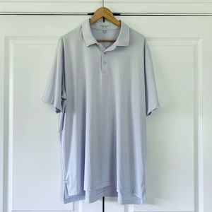 Peter Millar Summer Comfort Polo Shirt Striped Golf Golfer Short Sleeve XXL